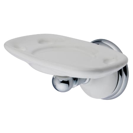 Kingston Brass Victorian Toothbrush W/ Tumbler Holders, Chrome BA1116C